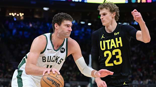 Milwaukee Bucks center Brook Lopez 